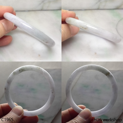 Pale lavender mix bluish green bangle