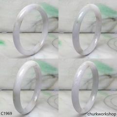 Pale lavender with splotches pale green bangle