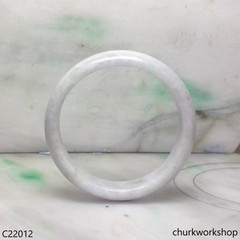 Lavender with light green jade bangle