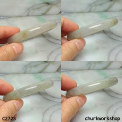 Grayish lavender mix light green bangle