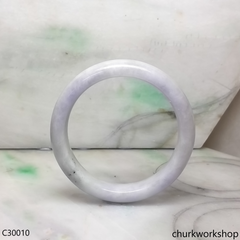 Lavender jade bangle