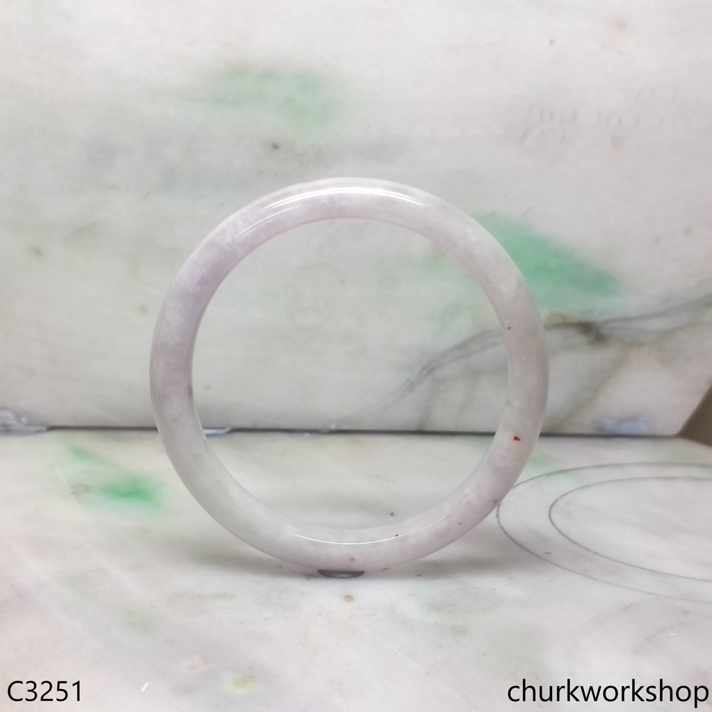 Lavender jade bangle