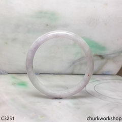 Lavender jade bangle