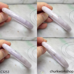 Lavender jade bangle