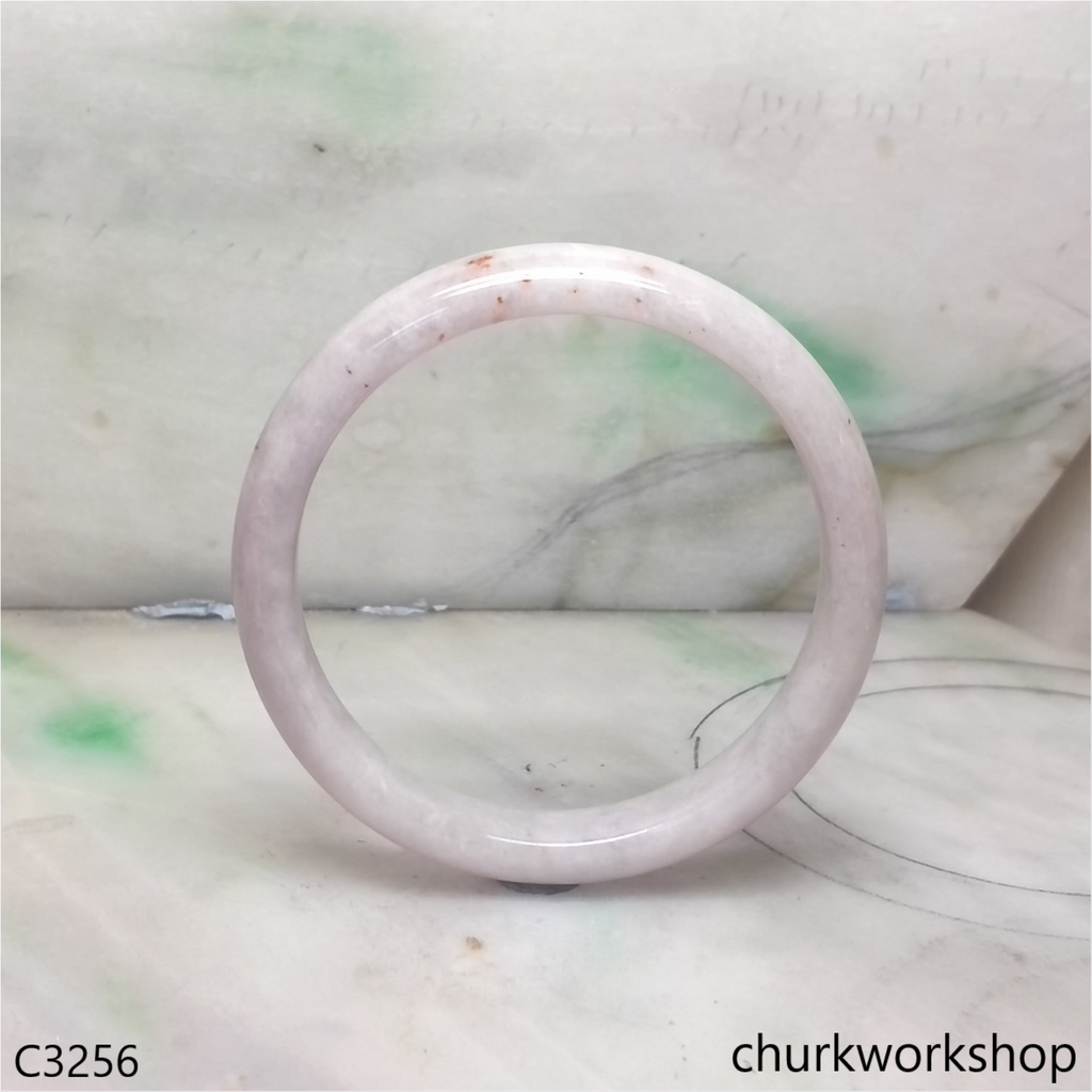 Lavender jade bangle