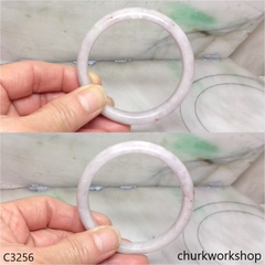 Lavender jade bangle