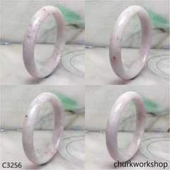 Lavender jade bangle