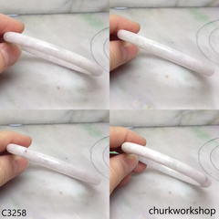Lavender jade bangle