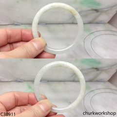 Small white jade bangle