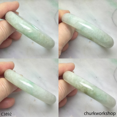 Light green jade bangle