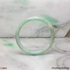 Light green base with green jade bangle