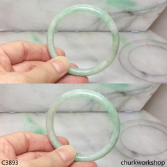 Light green base with green jade bangle