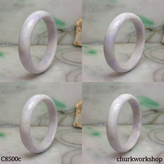 Lavender jade bangle