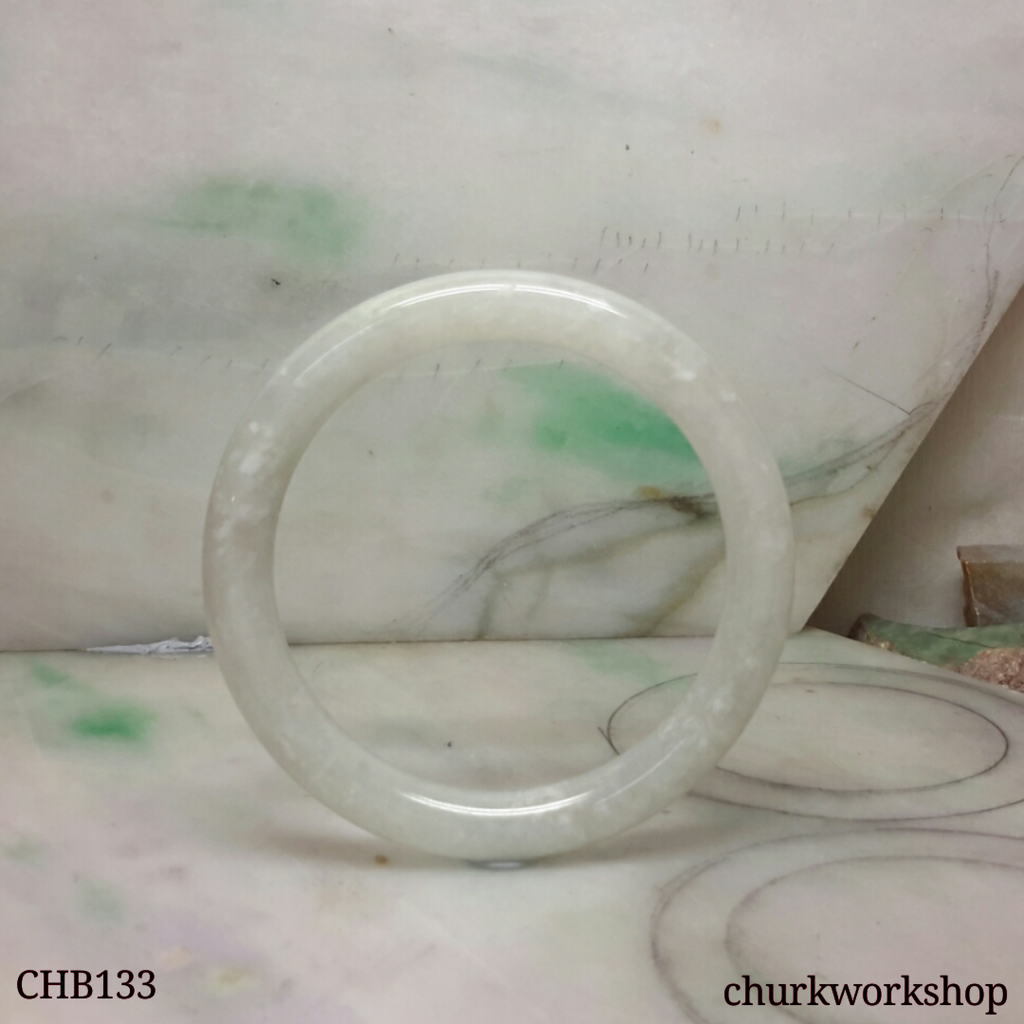 White jade bangle