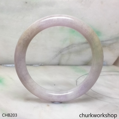 Lavender jade bangle