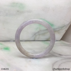 Lavender jade bangle