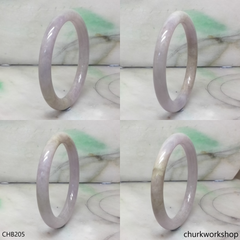 Lavender jade bangle