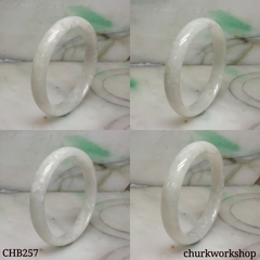 Small white jade bangle