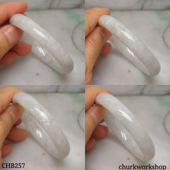 Small white jade bangle