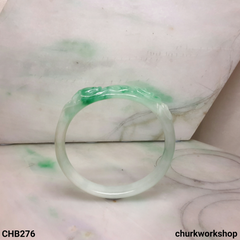 Dragon jade bangle
