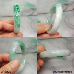 Dragon jade bangle