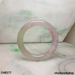 Reserved for MagicalFlowerPot Lavender rounded jade bangle