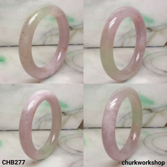 Reserved for MagicalFlowerPot Lavender rounded jade bangle