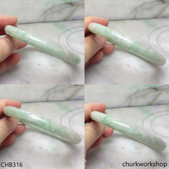 Reserved for Lai-oy Large green jade bangle
