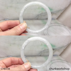 White jade bangle