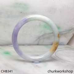 Lavender jade bangle