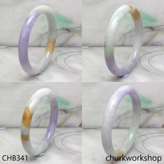Lavender jade bangle