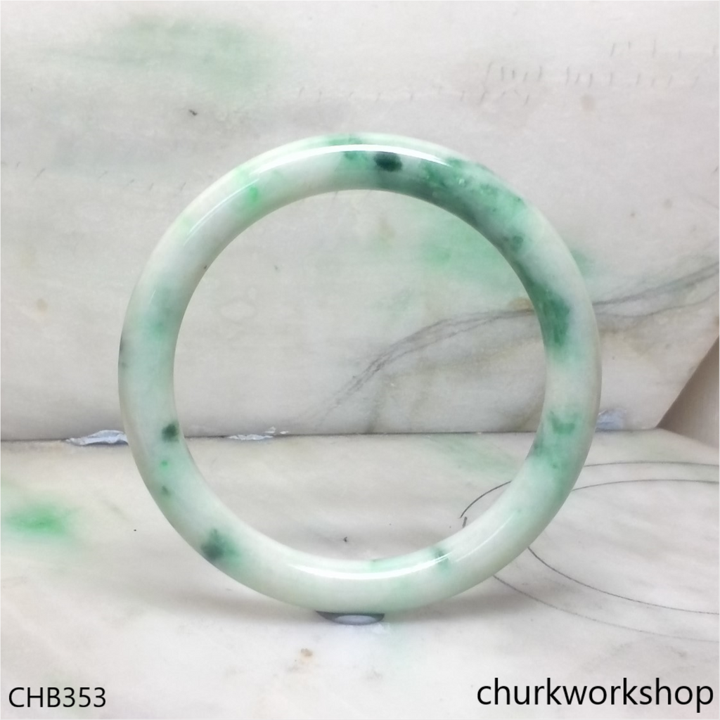 Jade bangle, green jade bangle
