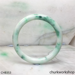 Jade bangle, green jade bangle