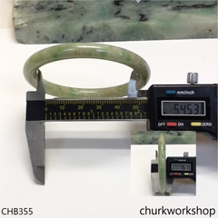 Light green base with green jade bangle