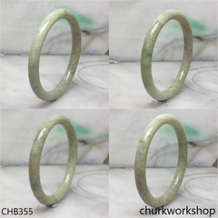 Light green base with green jade bangle