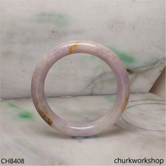 Lavender jade bangle