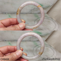 Lavender jade bangle