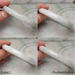 White jade bangle