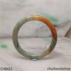 Reserved Multi color jade bangle