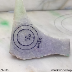 Reserved for Ha T Custom cut lavender ring