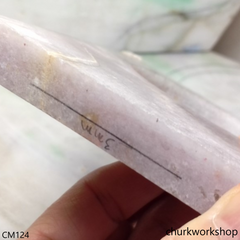 Custom cut jade band