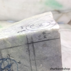 Resevsed for L. Kwan Custom cut lavender jade band