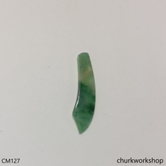 Dragon blade jade pendant
