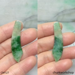 Dragon blade jade pendant
