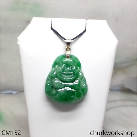 Reserved for Issa     Custom cut happy Buddha pendant