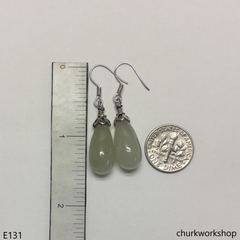 Rain drop earrings sterling silver