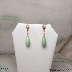 Rain drop earrings 14K gold filled