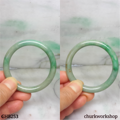 Small green jade bangle