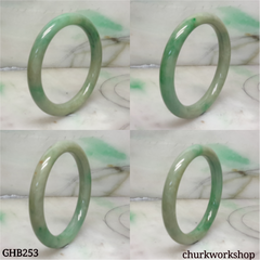 Small green jade bangle