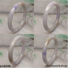 Small lavender jade bangle
